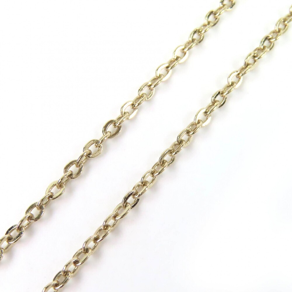 CHANEL Gold Pearl Logo Necklace - Picture 6 of 8